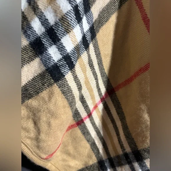 V. FRAAS Beige Plaid Cape Jacket - Picture 2 of 5